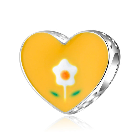 Little Yellow Flower Charm