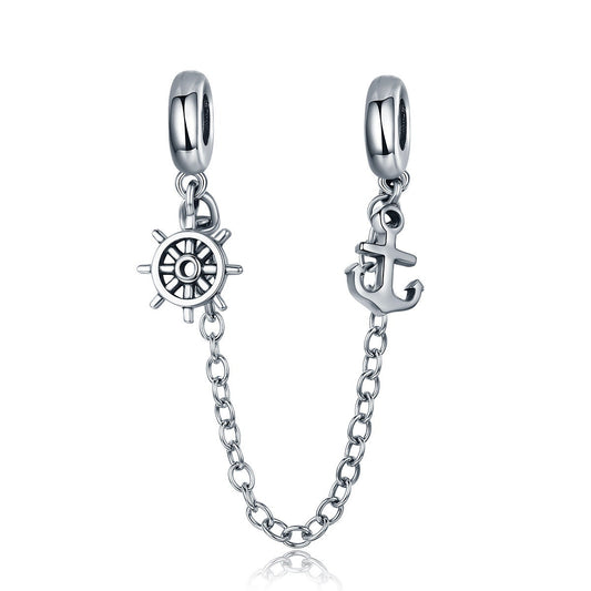 Oceangoing Voyage Safety Chain Charm