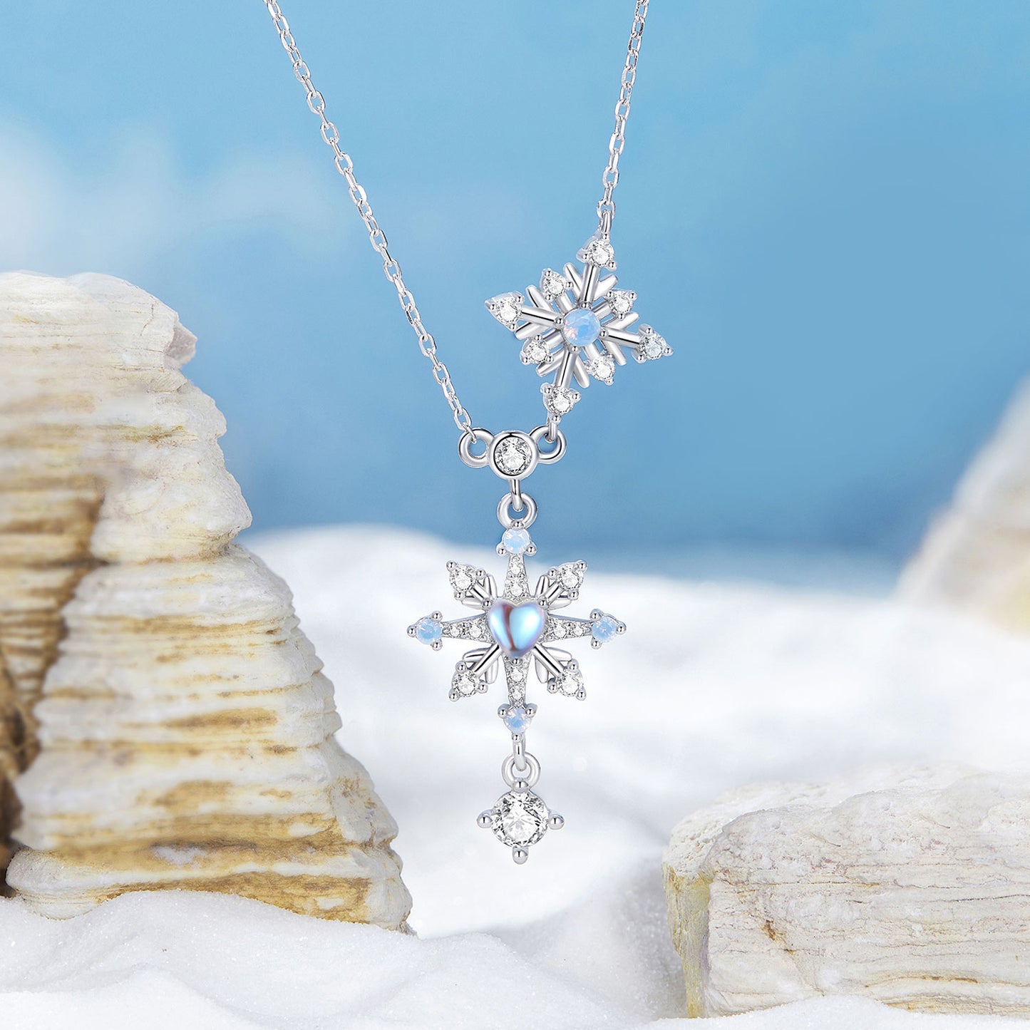 Snowflake Pendant Necklace