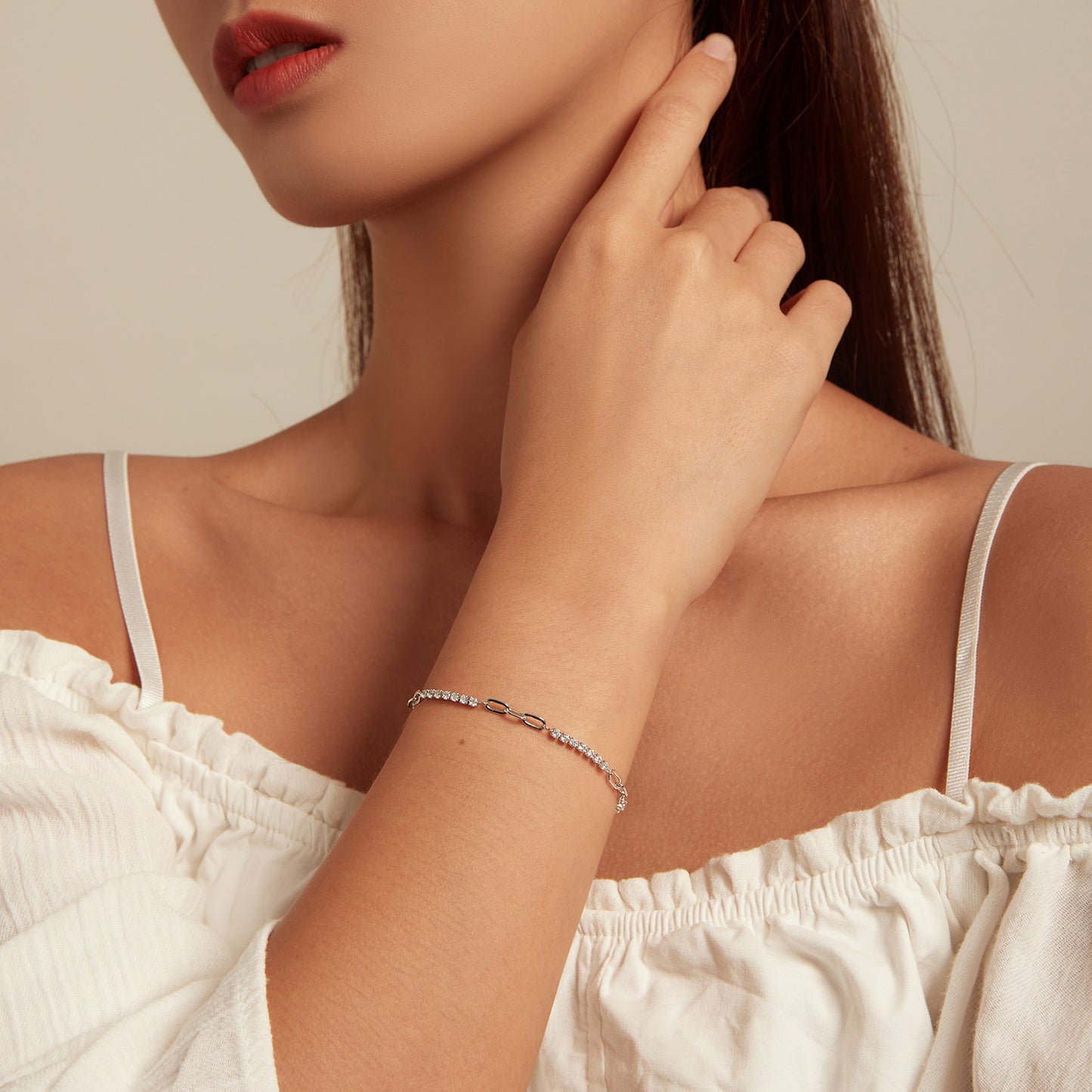 Glittering Mosaic Bracelet