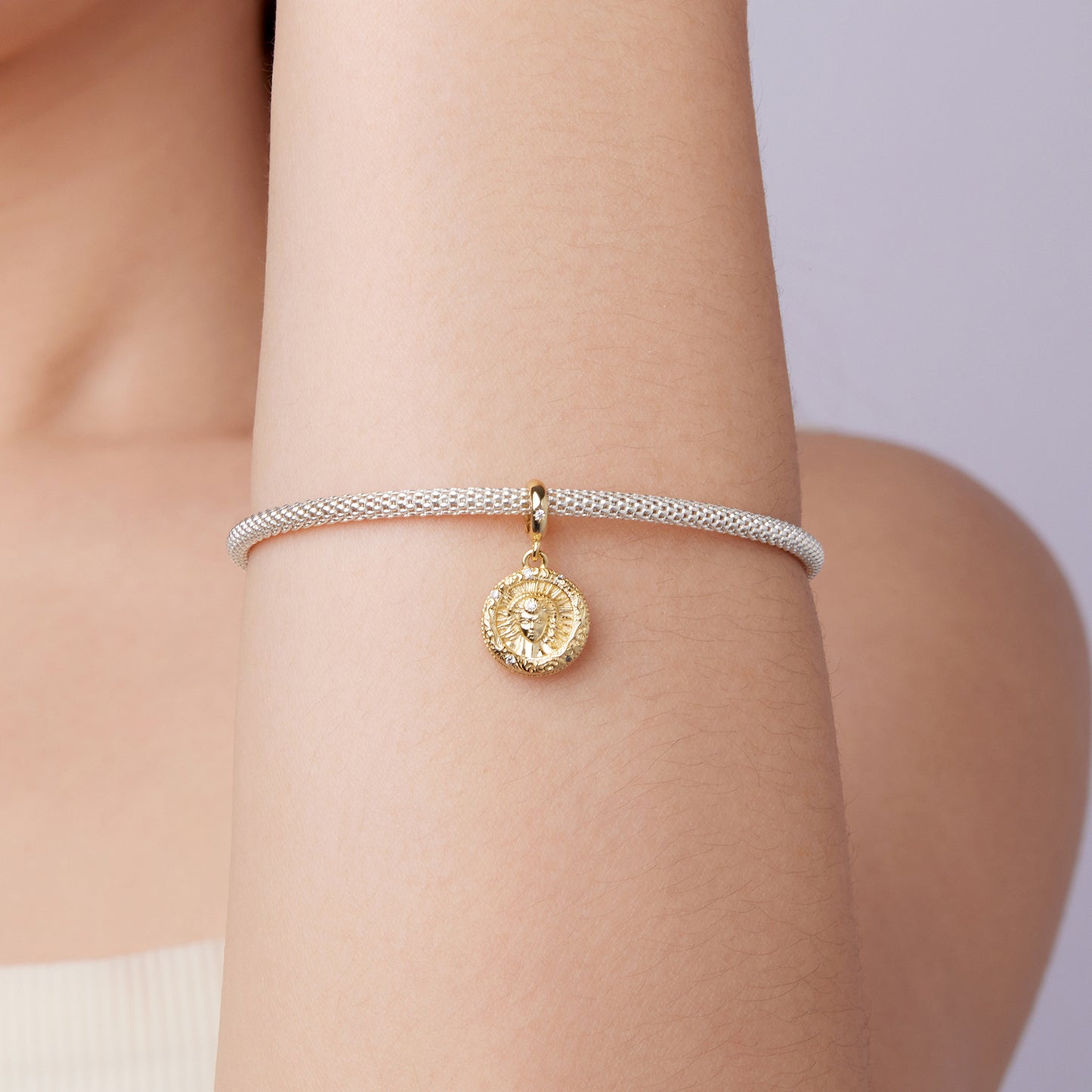 Sun Goddess Pendant Charm