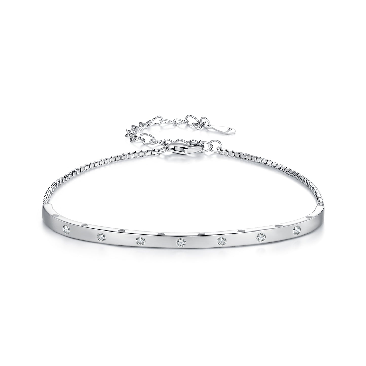 Minimalist Bangle Chain Bracelet