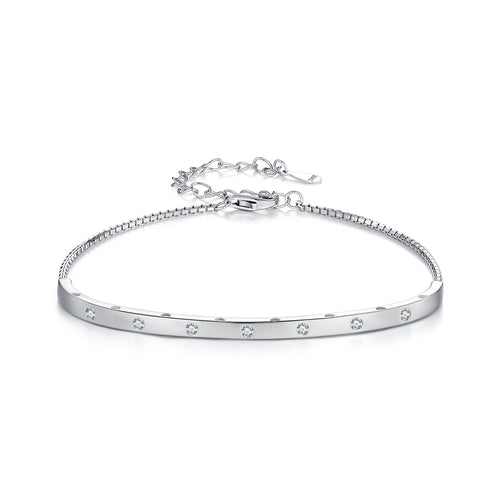 Minimalist Bangle Chain Bracelet