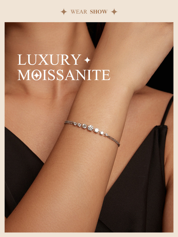 Signature Moissanite Bracelet