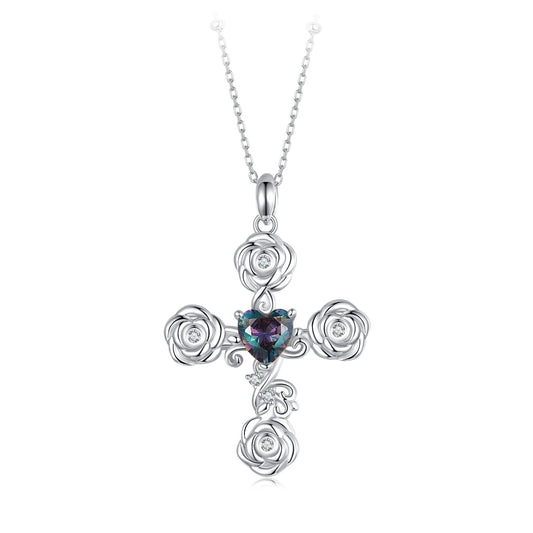 Rose Pendant Necklace