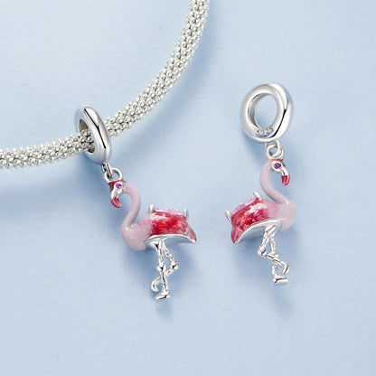 Flamingo Pendant Charm