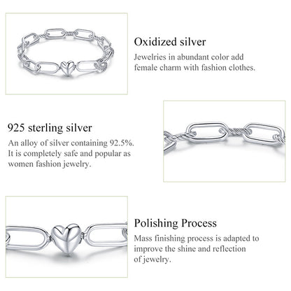 Paperclip Romance Bracelet