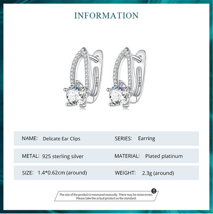 Elegant Clip-On Earrings