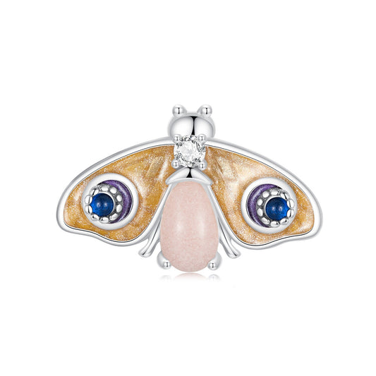 Luminous Rainbow Butterflies Charm
