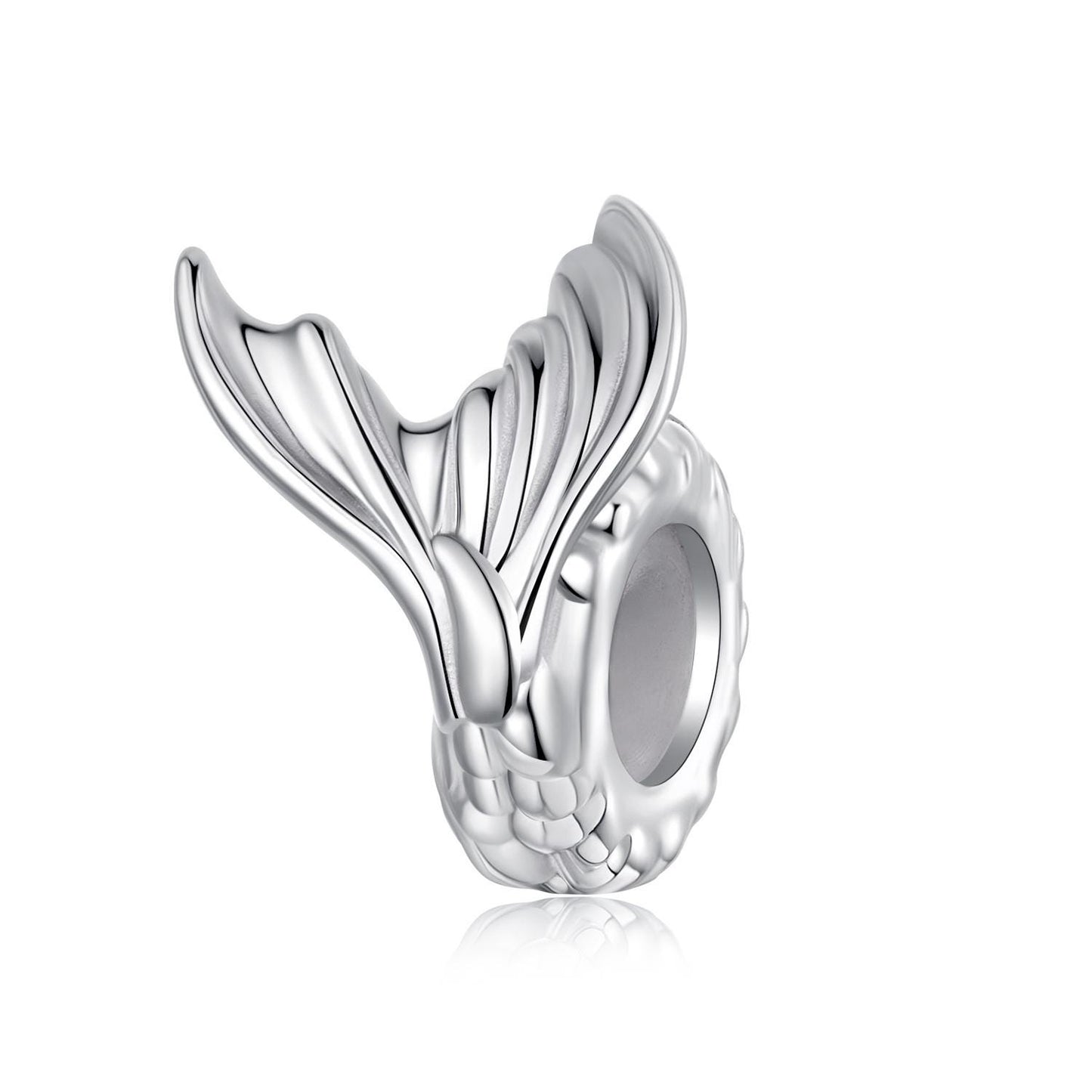 Mermaid Tail Silicone Spacer Beads Charm