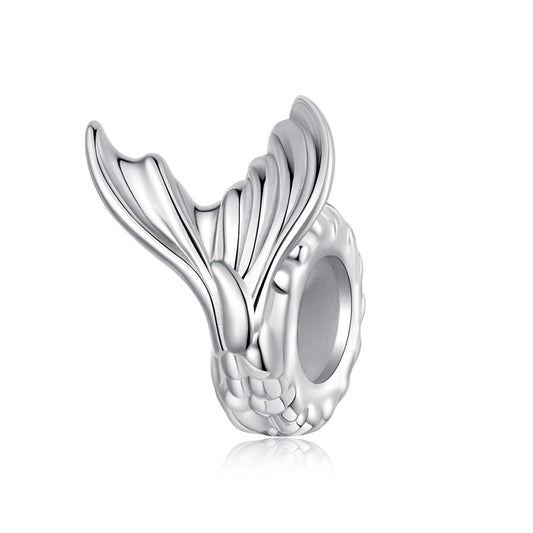 Mermaid Tail Silicone Spacer Beads Charm