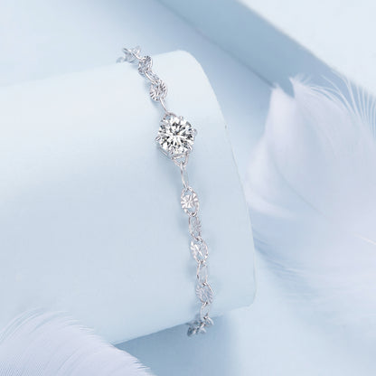 Cubic Zirconia Glitter Bracelet