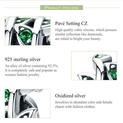 Emerald Green Grass Charm