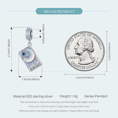 High Priestess Tarot Pendant Charm
