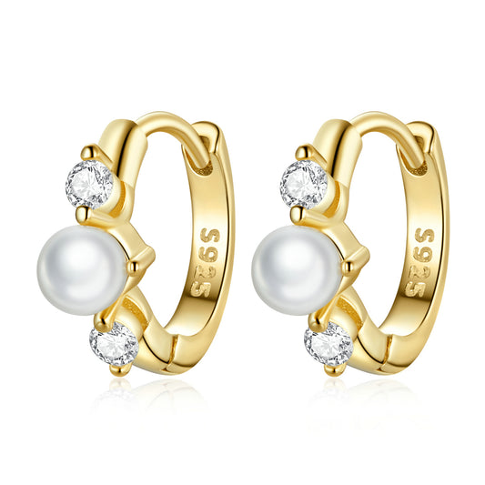 Pearl Clip Earrings