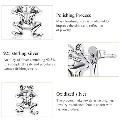 Fun Frog Earrings