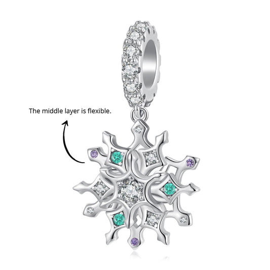 Dazzling Fireworks Pendant Charm
