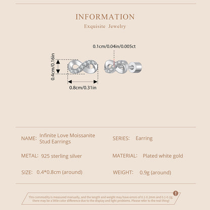 Eternal Style Moissanite Studs