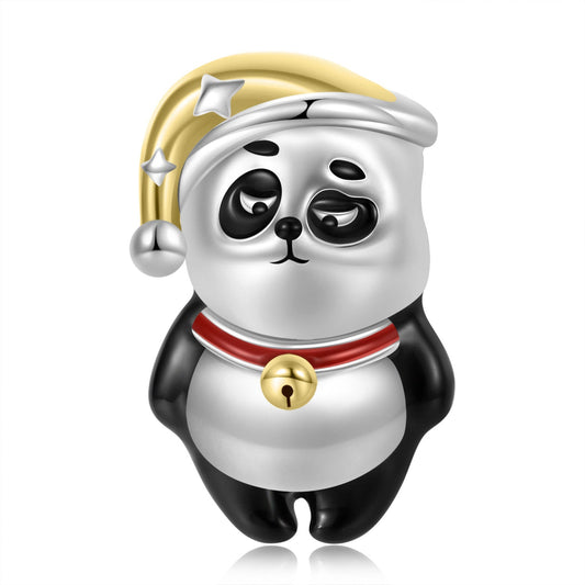 Pajama Panda Charm