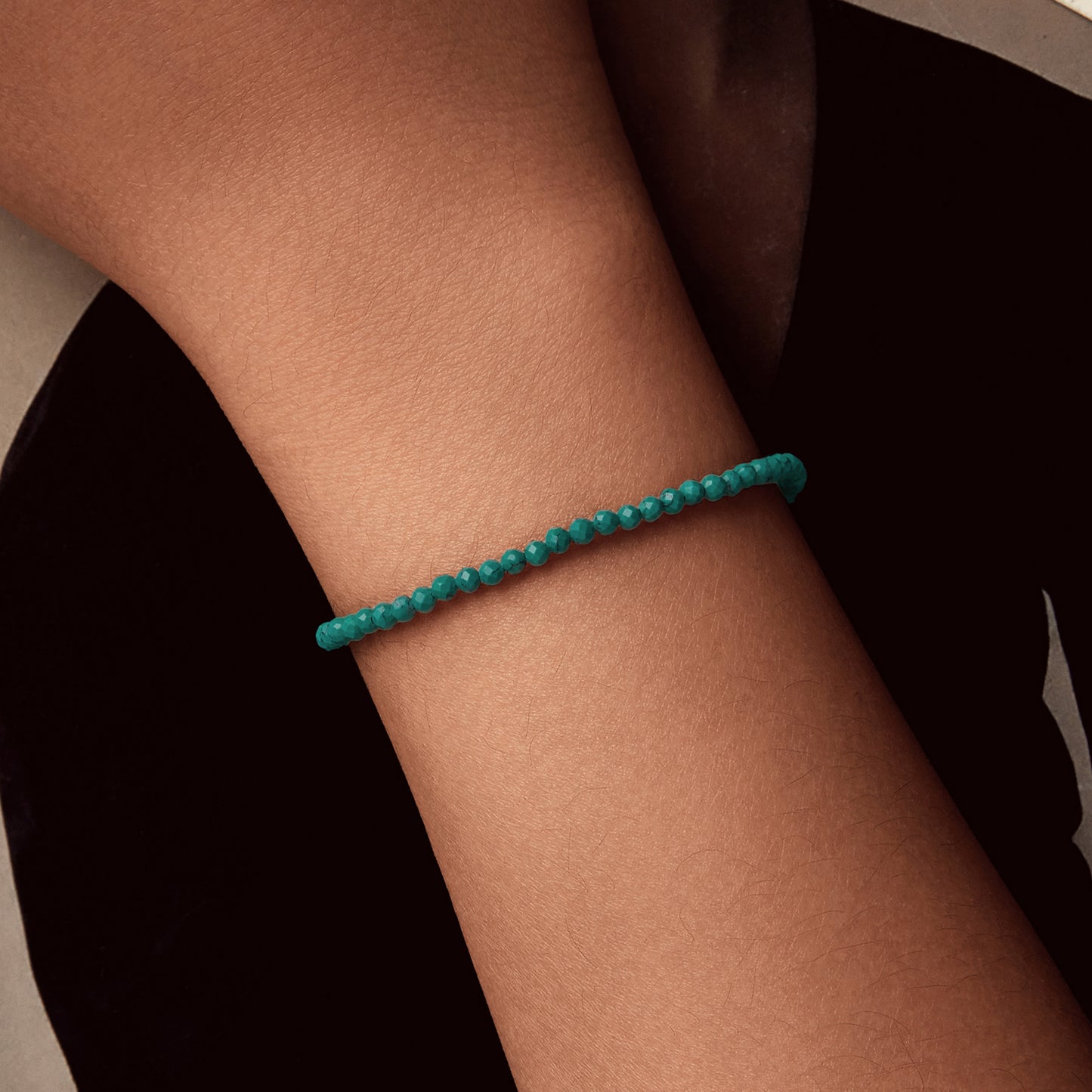 Synthetic Turquoise Bracelet