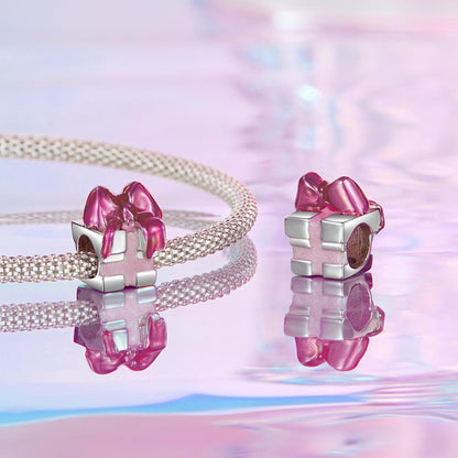 Bow-knot Gift Box Charm
