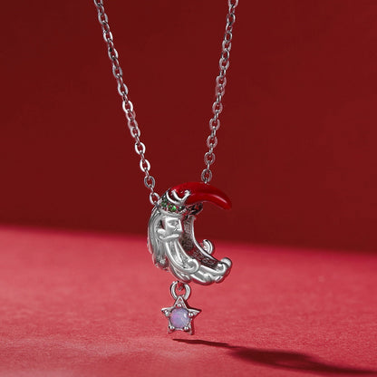 Moonlight Santa Charm