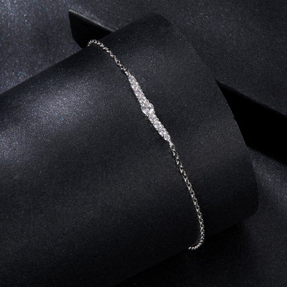 Minimalist Moissanite Bracelet