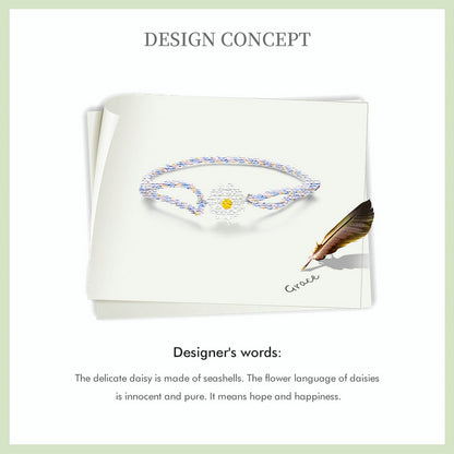 Daisy Woven Bracelet