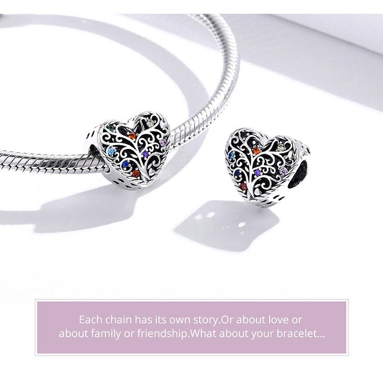 Charm for Bracelet, Life Tree Charm