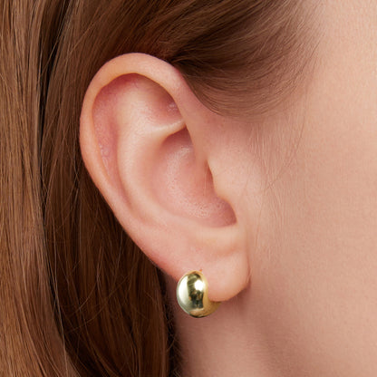 Mirror Clip Earrings