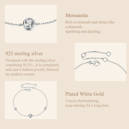 Constellation Moissanite Bracelet