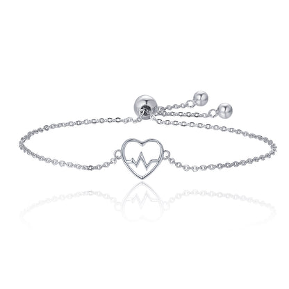 Heartbeat Pattern Bracelet