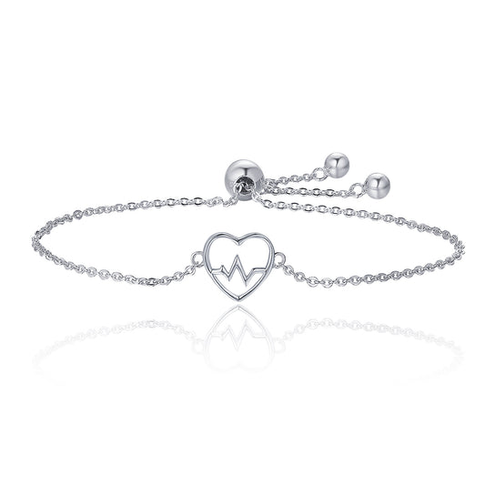 Heartbeat Pattern Bracelet