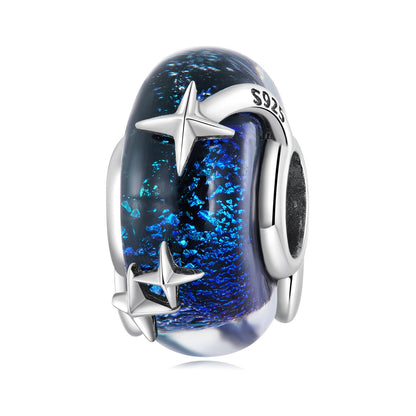Starry Glass Bead Charm