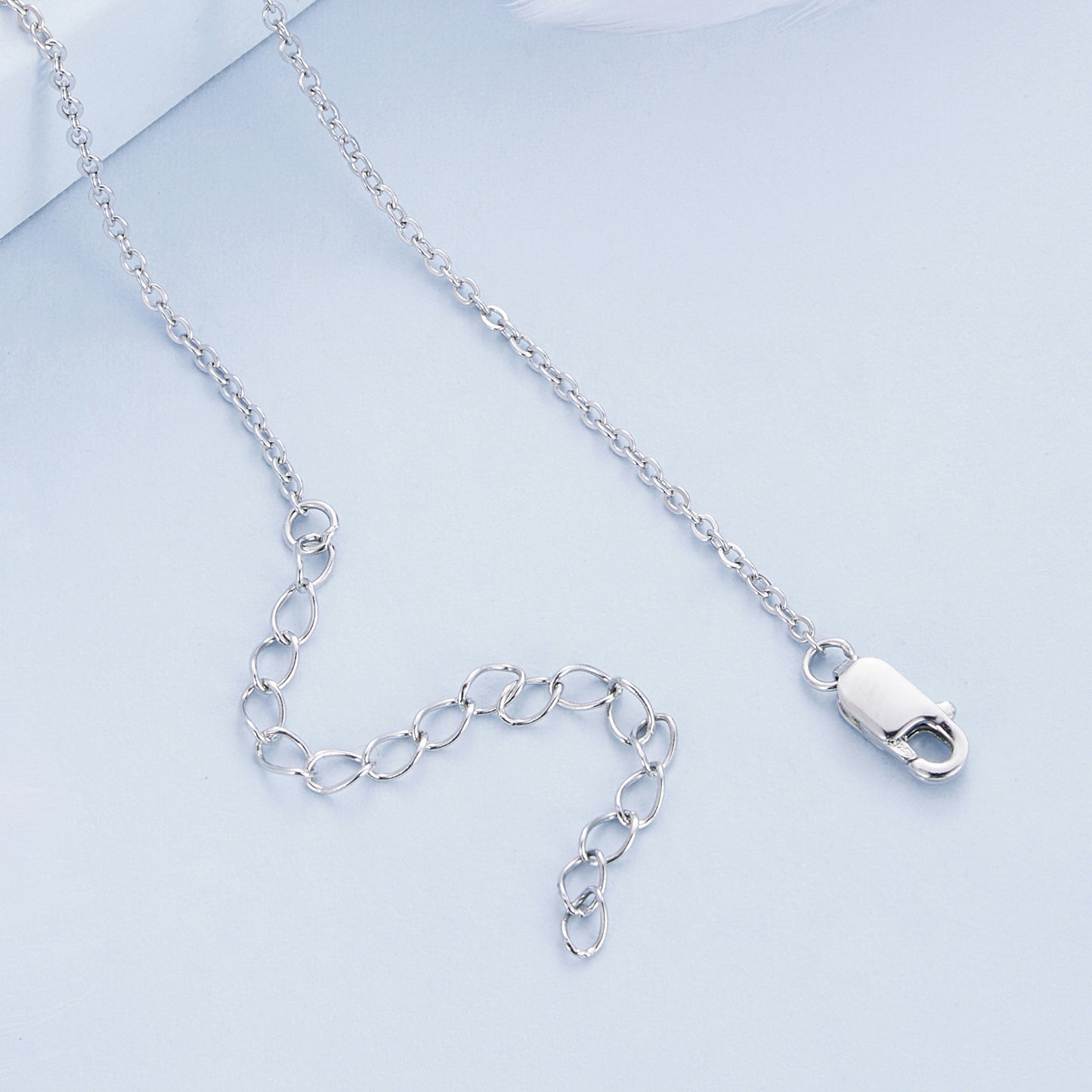 Feather Drop Necklace