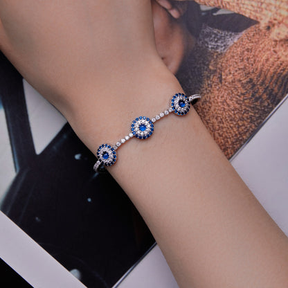 Evil Eye Beaded Bracelet