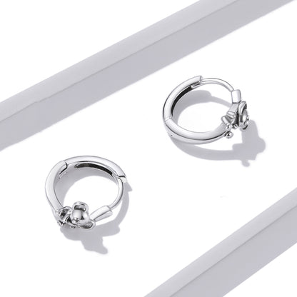Compact Koala Stud Earrings
