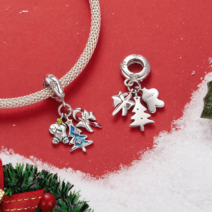 Festive Christmas Pendant Charm