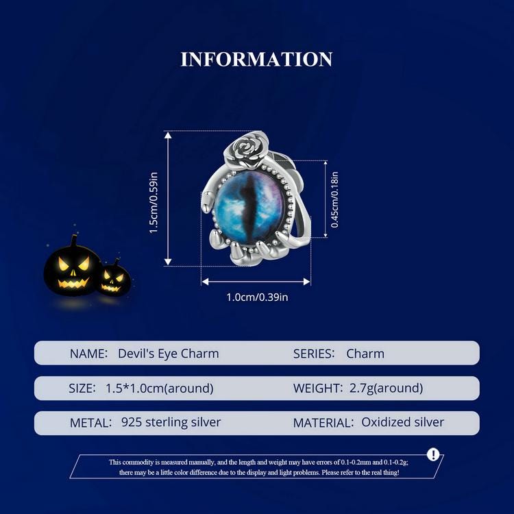 Devil's Eye Charm