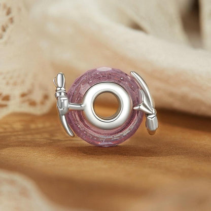 Bowknot  Murano Glass Bead Charm