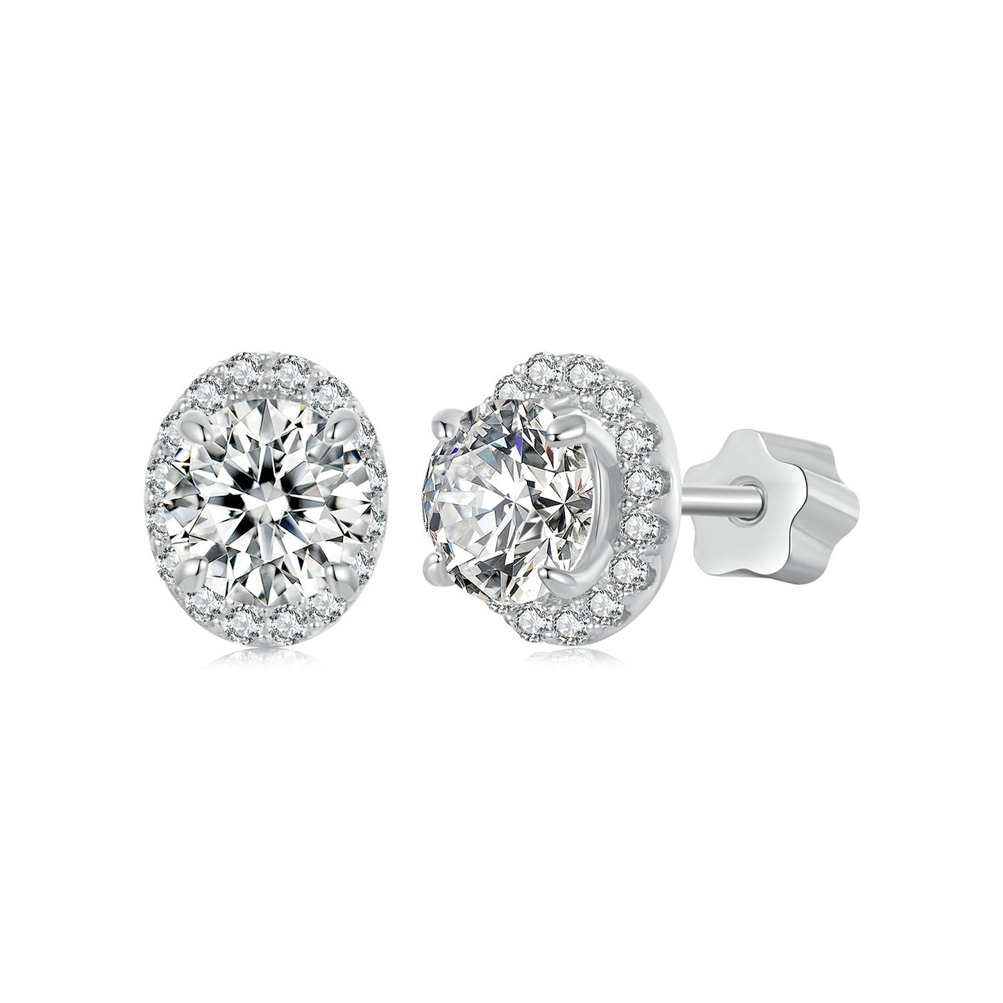 Celestial 0.5ct Moissanite Studs