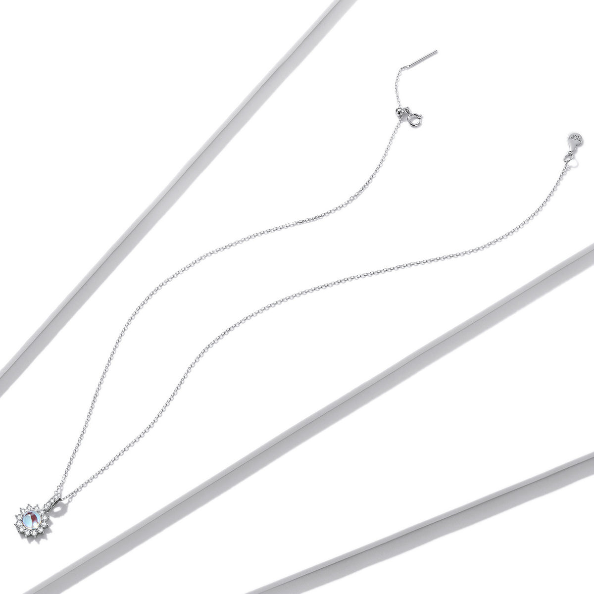 Glimmering Sun Pendant Necklace