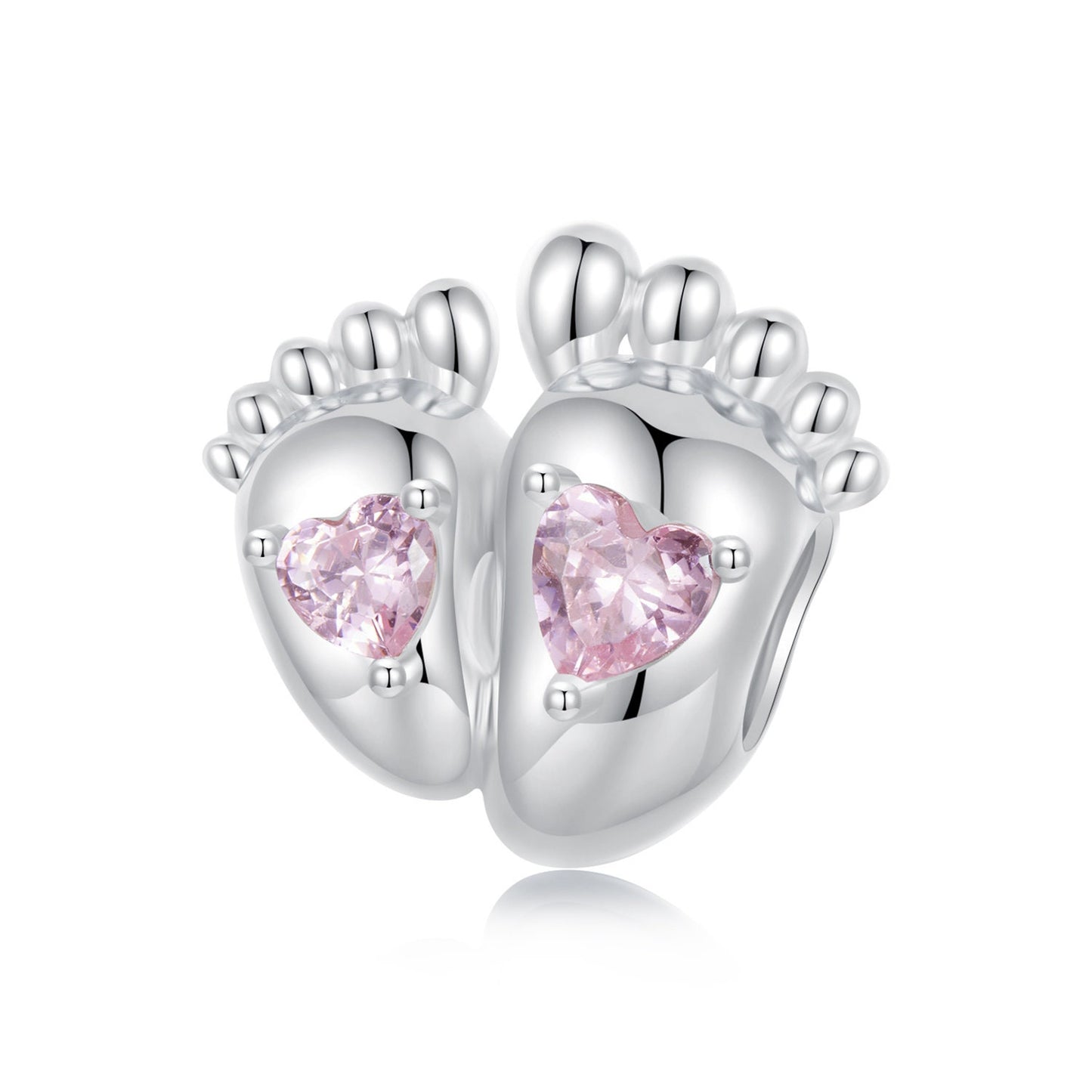 Love Footprint Charm