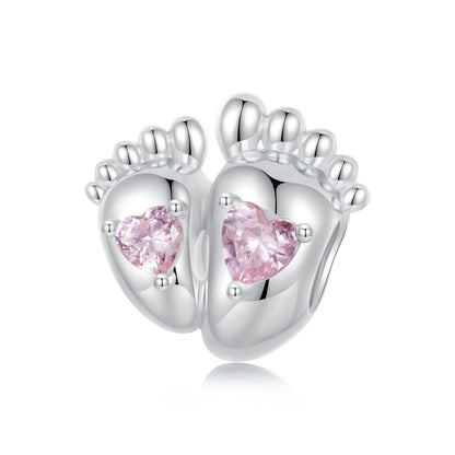 Love Footprint Charm