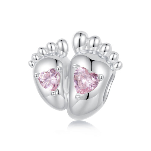 Love Footprint Charm