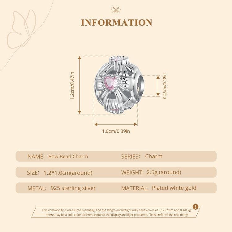 Bow Bead Charm