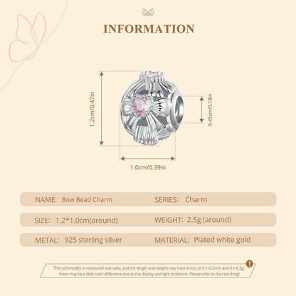 Bow Bead Charm