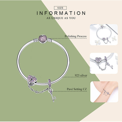 Promise Beaded Charm Bracelet