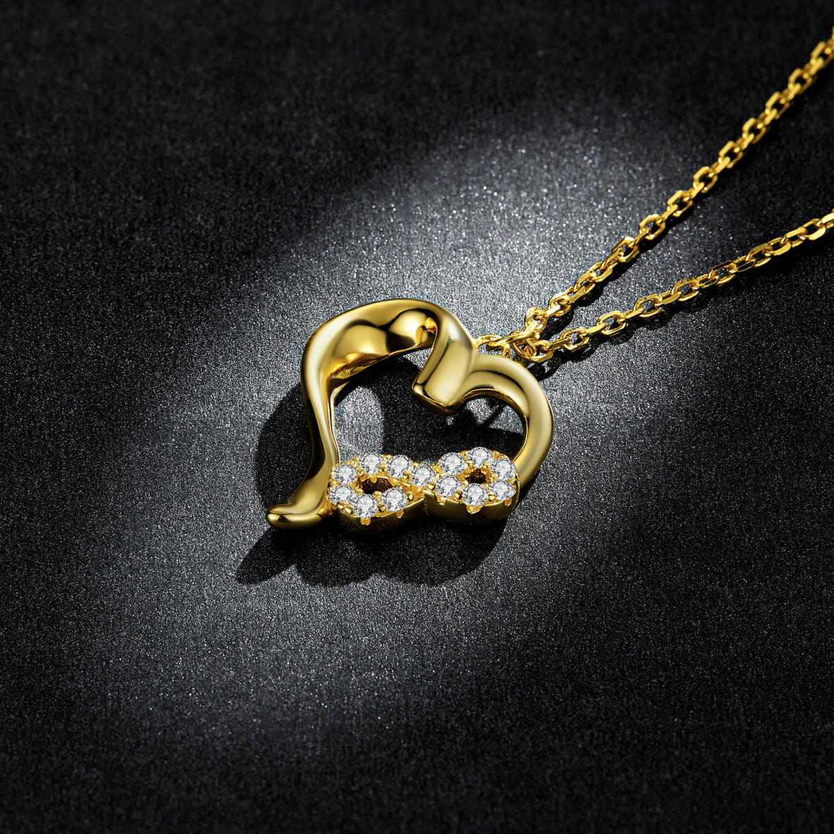 Eternal Heart Pendant Necklace