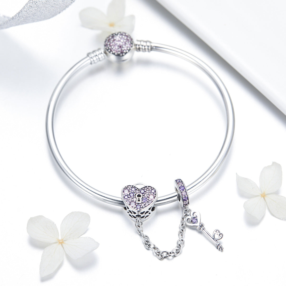 Promise Beaded Charm Bracelet